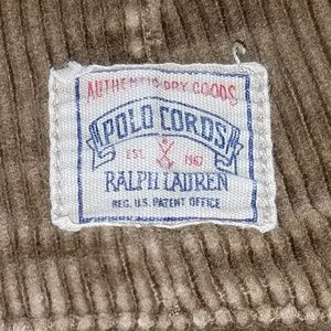 Ralph Lauren Polo Cords. MADE IN USA